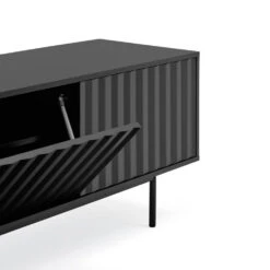 SIERRA Meuble TV En Bois 3 Portes L180cm -Meubles Soldes Magasin meuble tv bois 3 portes l180cm teulat sierra 5