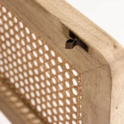 JARABACOA Meuble TV En Bois Et Cannage -Meubles Soldes Magasin meuble tv bois cannage jarabacoa 7