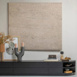 FINCA Meuble TV En Bois Massif De Pin L100cm