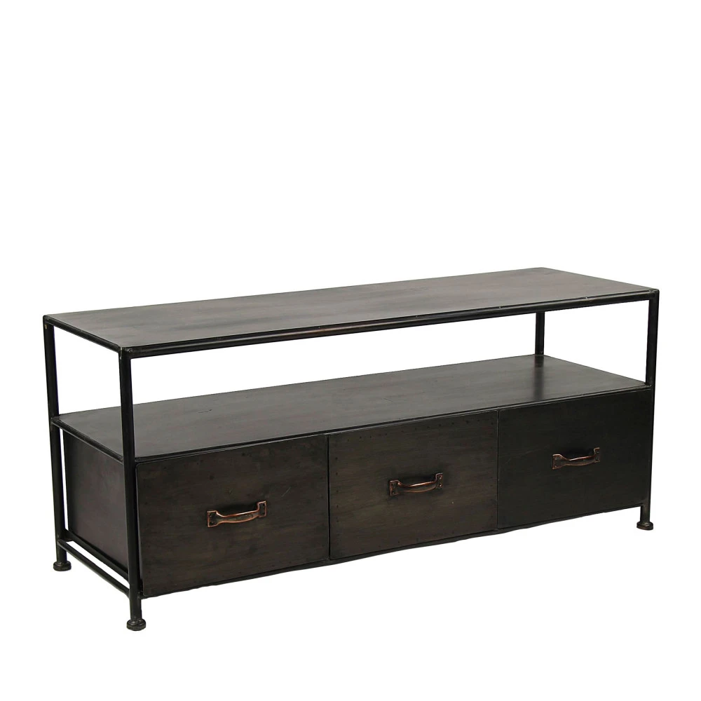 TYPOGRAPHIC Meuble TV En Fer 4 TYPOGRAPHIC Meuble TV En Fer – Image 2