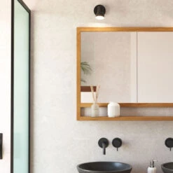 TACIANA Miroir Avec Rebords En Bois 70x45cm -Meubles Soldes Magasin miroir avec rebords en bois 70x45cm kave home taciana 4