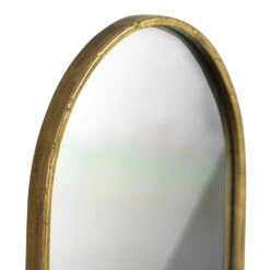 LOOK Miroir Ovale Avec étagère En Laiton 11 LOOK Miroir Ovale Avec étagère En Laiton -Meubles Soldes Magasin miroir ovale etagere laiton bepurehome look 3