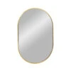 MADRID Miroir Ovale En Métal 50x80cm 2 MADRID Miroir Ovale En Métal 50x80cm -Meubles Soldes Magasin miroir ovale metal 50x80cm house nordic madrid