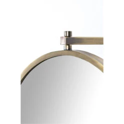 LARA Miroir Ovale En Métal -Meubles Soldes Magasin miroir ovale metal zuiver lara 3