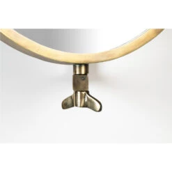 LARA Miroir Ovale En Métal -Meubles Soldes Magasin miroir ovale metal zuiver lara 4