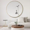 SIA Miroir Rond ø100cm 1 SIA Miroir Rond ø100cm -Meubles Soldes Magasin miroir rond 100cm sia
