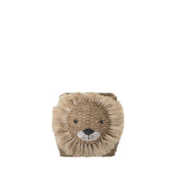 HARRISON Panier Forme Lion En Fibre Naturelle -Meubles Soldes Magasin panier forme lion fibre naturelle bloomingville harrison 1