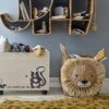 HARRISON Panier Forme Lion En Fibre Naturelle 2 HARRISON Panier Forme Lion En Fibre Naturelle -Meubles Soldes Magasin panier forme lion fibre naturelle bloomingville harrison