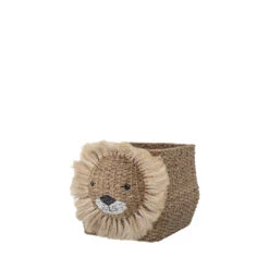 HARRISON Panier Forme Lion En Fibre Naturelle -Meubles Soldes Magasin panier forme lion fibre naturelle bloomingville harrison 2