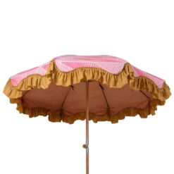 PAOLA Parasol Vintage ø200cm -Meubles Soldes Magasin parasol vintage 200cm hkliving paola 4