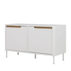 SWITCH Petit Meuble De Rangement En Bois 2 Portes L94cm 9 SWITCH Petit Meuble De Rangement En Bois 2 Portes L94cm -Meubles Soldes Magasin petit meuble rangement bois 2 portes l94cm tenzo switch 2