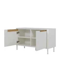 SWITCH Petit Meuble De Rangement En Bois 2 Portes L94cm 11 SWITCH Petit Meuble De Rangement En Bois 2 Portes L94cm -Meubles Soldes Magasin petit meuble rangement bois 2 portes l94cm tenzo switch 4