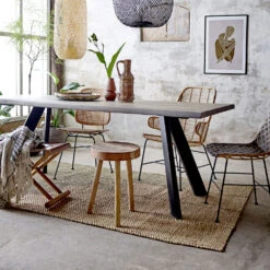 FREDDY Plaid En Coton Recyclé 130x160cm 13 FREDDY Plaid En Coton Recyclé 130x160cm -Meubles Soldes Magasin plaid coton recycle 130x160cm bloomingville freddy 5