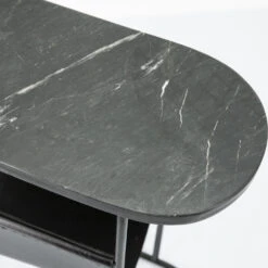 DAILY Porte-revues En Marbre Et Métal -Meubles Soldes Magasin porte revues en marbre et metal by boo daily 2