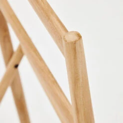 KENTA Porte-serviettes En Bois 50x95cm -Meubles Soldes Magasin porte serviettes bois 50x95cm kave home kenta 5