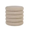 BROOKLYN Pouf Rond En Tissu Bouclette ø44cm 1 BROOKLYN Pouf Rond En Tissu Bouclette ø44cm -Meubles Soldes Magasin pouf rond en tissu bouclette 44cm house nordic brooklyn