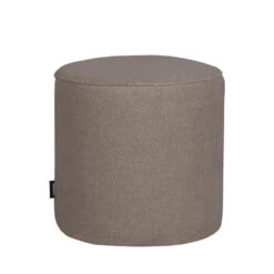 Meubles Soldes Magasin 43 SARA Pouf Rond En Velours ø46cm