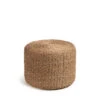 SOMEINA Pouf Rond En Fibres Naturelles ø40cm -Meubles Soldes Magasin pouf rond fibres naturelles o40cm someina kave home