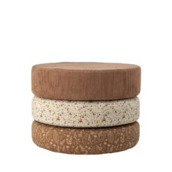 JO Pouf Rond En Tissu ø43cm -Meubles Soldes Magasin pouf rond tissu o43cm jo bloomingville 1