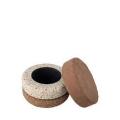 JO Pouf Rond En Tissu ø43cm -Meubles Soldes Magasin pouf rond tissu o43cm jo bloomingville 3