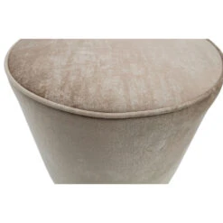 PEARL Pouf En Velours ø40cm -Meubles Soldes Magasin pouf velours 40cm woood pearl 2
