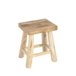 CHIRINO Repose-pieds En Teck -Meubles Soldes Magasin repose pieds teck chirino 2