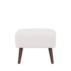 BAHO Repose-pieds En Tissu Bouclette Pieds Bois Foncé 11 BAHO Repose-pieds En Tissu Bouclette Pieds Bois Foncé -Meubles Soldes Magasin repose pieds tissu bouclette pieds bois fonce drawer baho 2