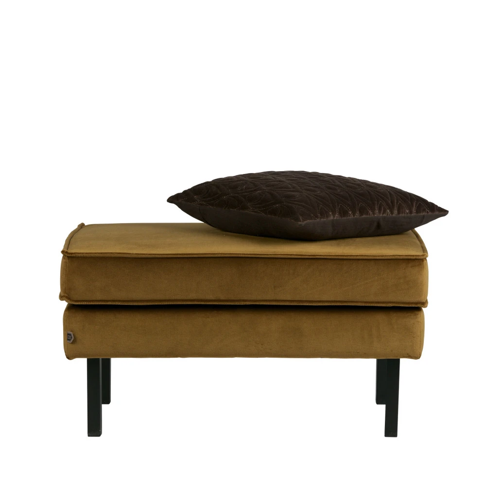 BRONCO Repose-pieds En Velours 6 BRONCO Repose-pieds En Velours – Image 4