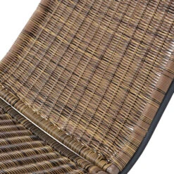 TOM Rocking-chair En Résine Tressée Et Métal -Meubles Soldes Magasin rocking chair resine tressee metal woood tom 5