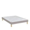 BOMBA FERME Sommier Tapissier 160x200cm -Meubles Soldes Magasin sommier tapissier 160x200cm bomba ferme epeda