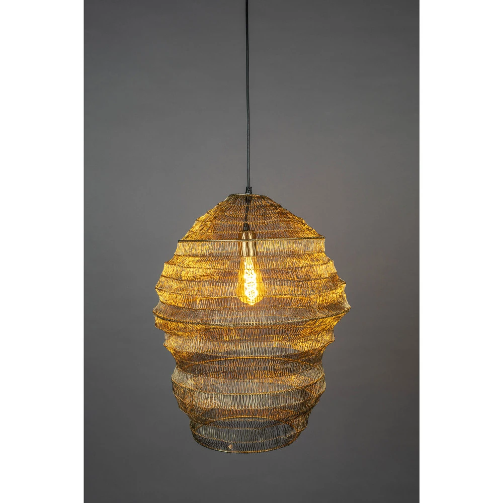 LUCA Suspension En Filet Métal ø45cm 5 LUCA Suspension En Filet Métal ø45cm – Image 3