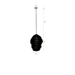 LUCA Suspension En Filet Métal ø45cm 19 LUCA Suspension En Filet Métal ø45cm -Meubles Soldes Magasin suspension filet metal 45cm dutchbone luca 8