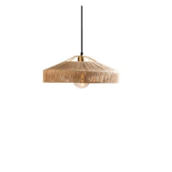 HANOÏA Suspension En Jute Et Métal ø41cm -Meubles Soldes Magasin suspension jute metal 41cm drawer hanoia 1
