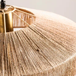 HANOÏA Suspension En Jute Et Métal ø41cm -Meubles Soldes Magasin suspension jute metal 41cm drawer hanoia 3