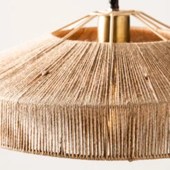 HANOÏA Suspension En Jute Et Métal ø41cm -Meubles Soldes Magasin suspension jute metal 41cm drawer hanoia 4