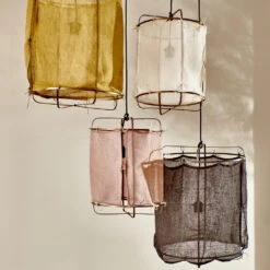 GRISHA Suspension En Lin ø30cm -Meubles Soldes Magasin suspension lin o30 grisha 2