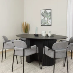 ROD Table à Manger En Bois 160x110 -Meubles Soldes Magasin table a manger bois 160x110 tenzo rod 6