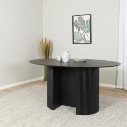 ROD Table à Manger En Bois 160x110 -Meubles Soldes Magasin table a manger bois 160x110 tenzo rod 7