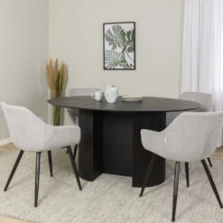 ROD Table à Manger En Bois 160x110 -Meubles Soldes Magasin table a manger bois 160x110 tenzo rod 8