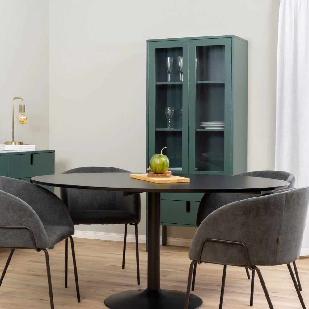 TACO ELIPSE Table à Manger En Bois 160x110 3 TACO ELIPSE Table à Manger En Bois 160x110