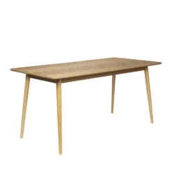 FABIO Table à Manger En Bois 160x80cm -Meubles Soldes Magasin table a manger bois 160x80cm fabio 2