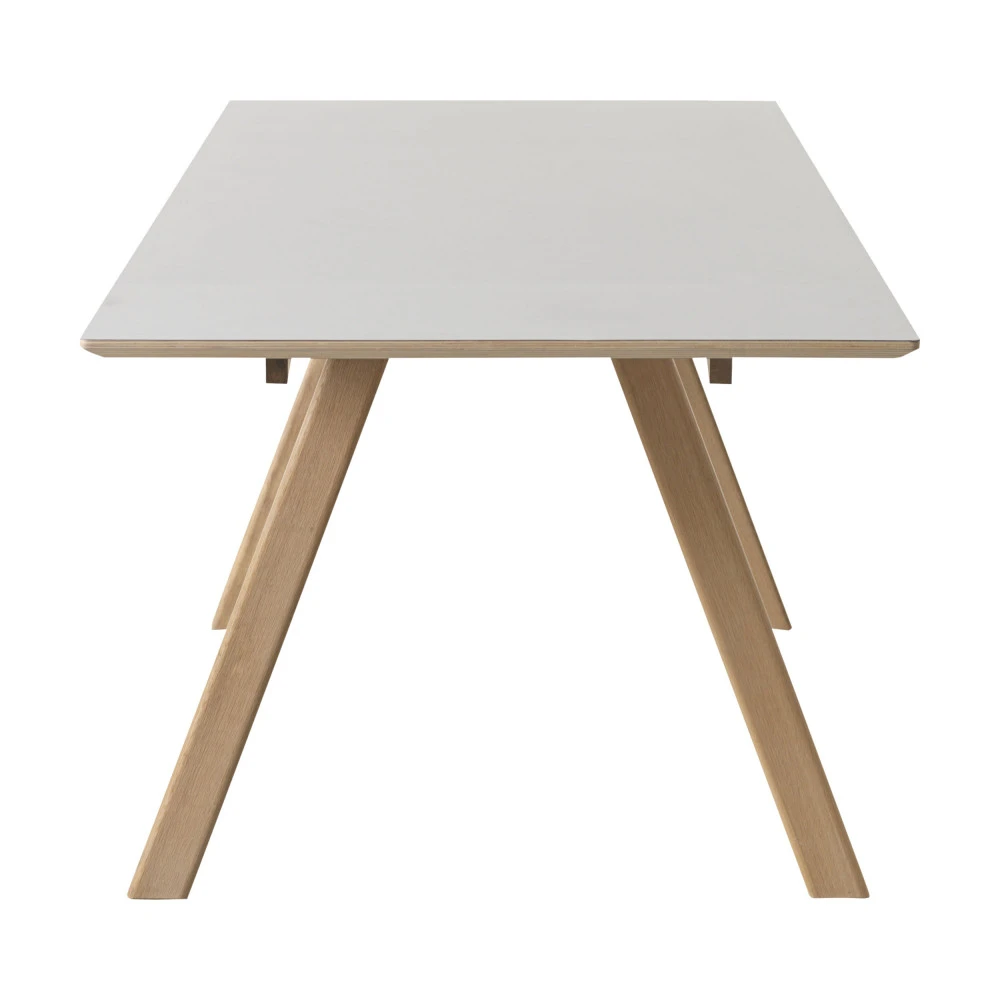 HILDA Table à Manger En Bois 180x90cm 4 HILDA Table à Manger En Bois 180x90cm – Image 2
