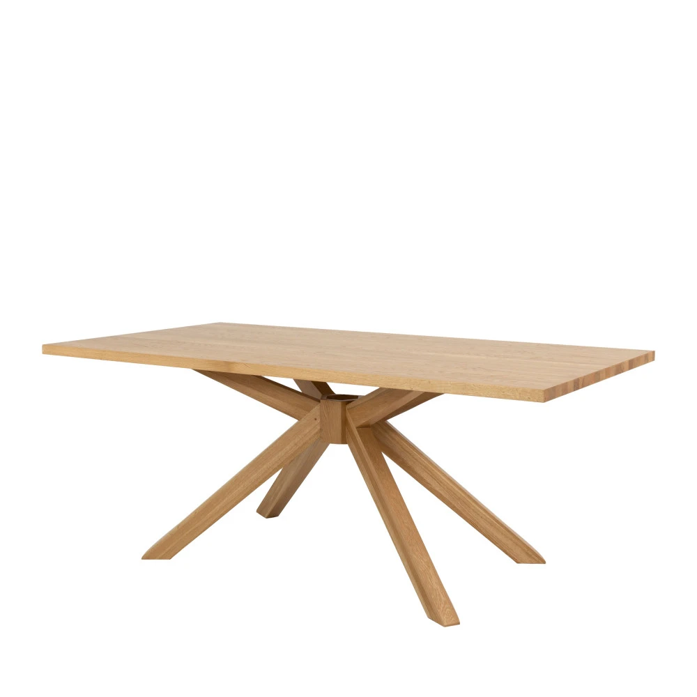 ACROSS Table à Manger En Bois 190x110 5 ACROSS Table à Manger En Bois 190x110 – Image 3