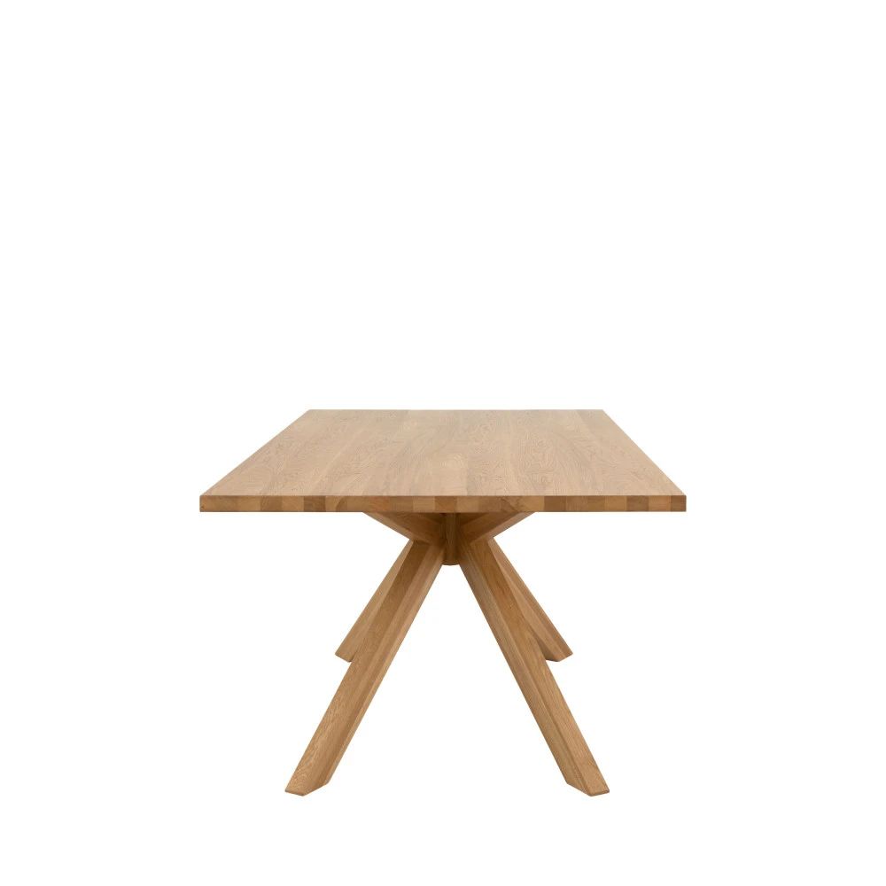 ACROSS Table à Manger En Bois 190x110 6 ACROSS Table à Manger En Bois 190x110 – Image 4