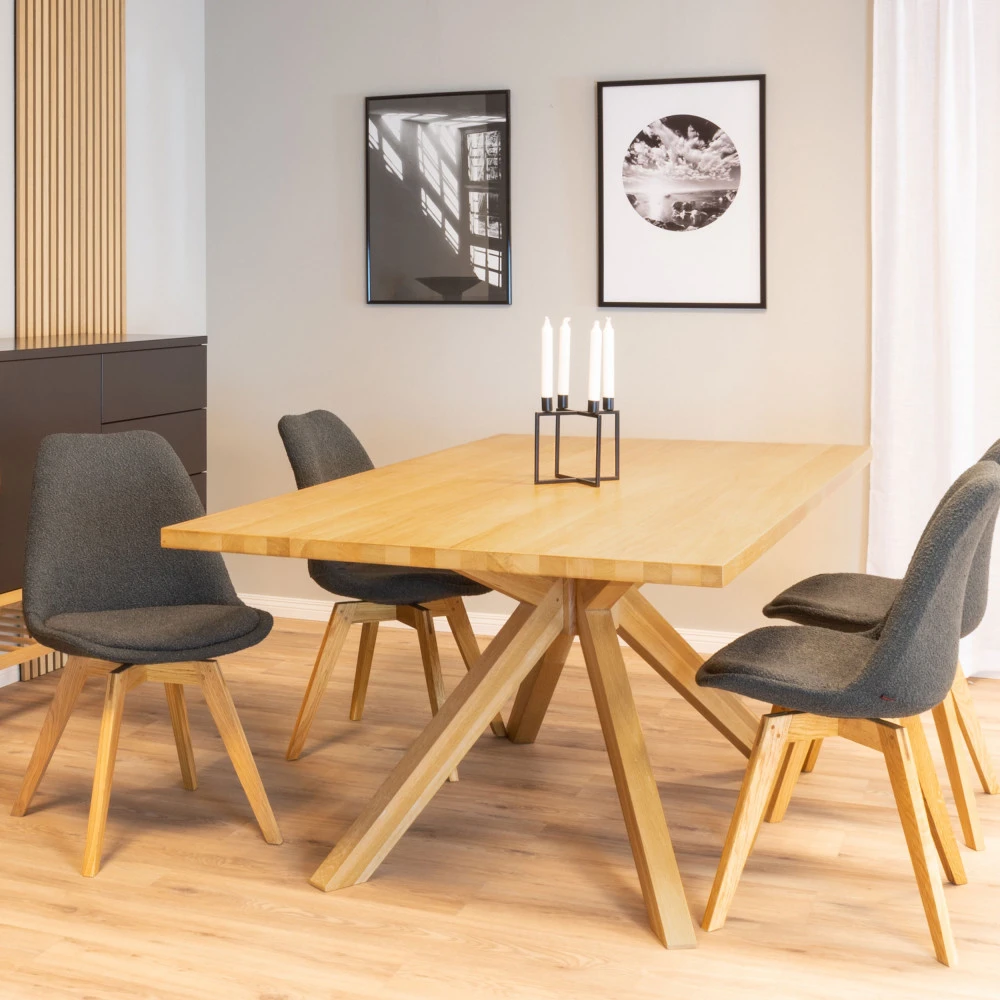 ACROSS Table à Manger En Bois 190x110 3 ACROSS Table à Manger En Bois 190x110