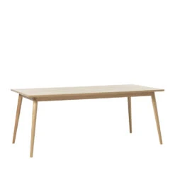 KIYO Table à Manger En Bois 190x90cm -Meubles Soldes Magasin table a manger bois 190x90cm kiyo 2