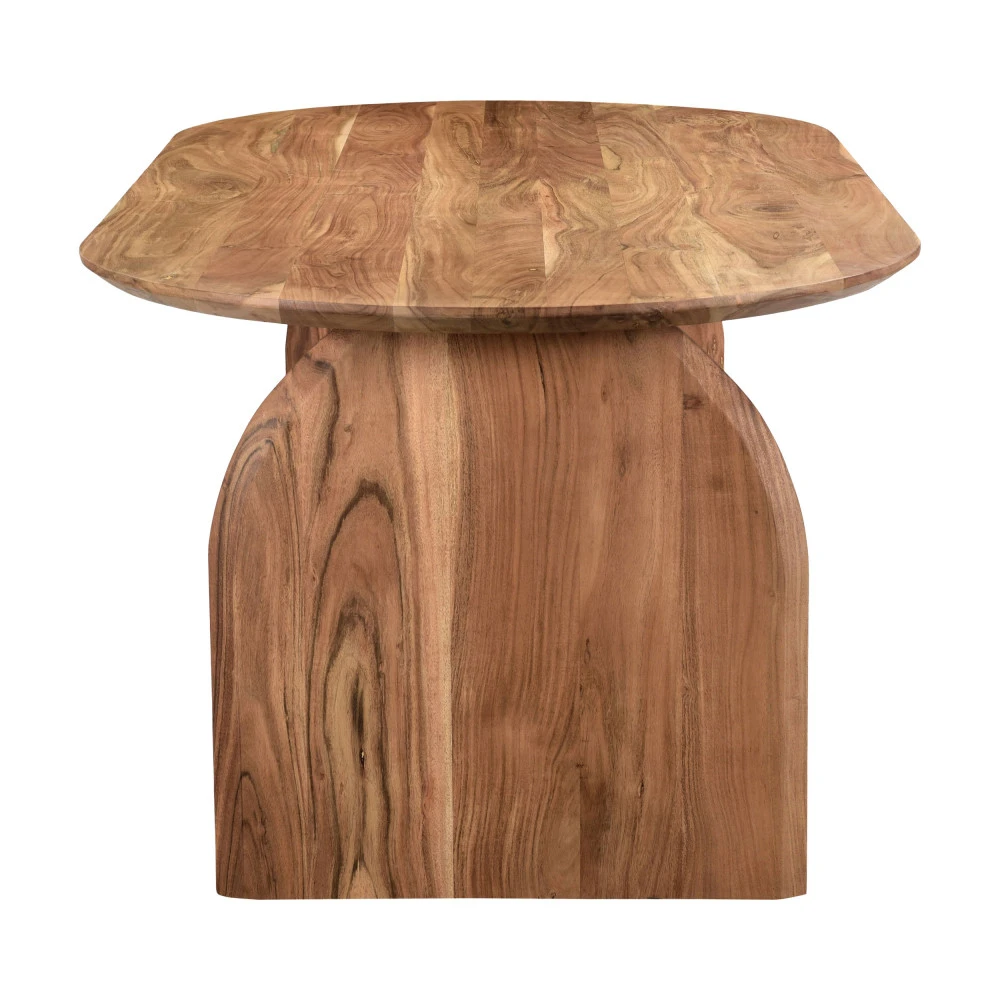 MALANG Table à Manger En Bois Massif D'acacia 200x100cm 8 MALANG Table à Manger En Bois Massif D'acacia 200x100cm – Image 6