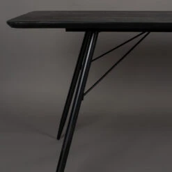 ROGER Table à Manger En Bois Et Métal 180x90cm -Meubles Soldes Magasin table a manger bois metal 180x90cm dutchbone roger 3