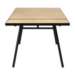 TRUDI Table à Manger En Bois Et Métal 180x90cm 11 TRUDI Table à Manger En Bois Et Métal 180x90cm -Meubles Soldes Magasin table a manger bois metal 180x90cm trudi 3