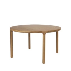 STORM Table à Manger En Bois ø128cm 13 STORM Table à Manger En Bois ø128cm -Meubles Soldes Magasin table a manger bois o128cm zuiver storm 1